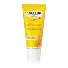 Weleda Baby Calendula Diaper Cream 2.8 fl oz - Plant Rich Protection with Calendula, Chamomile, Almond Oil, Lanolin & Zinc