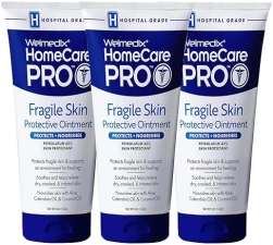 Fragile Skin Calendula Skin Protectant Ointment | Hospital Grade Healing Barrier Cream for Eczema, Psoriasis, Dermatitis (3 Pack)