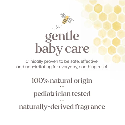 Burt's Bees Baby Diaper Rash Ointment Cream - 40% Zinc Oxide, 100% Natural, Pediatrician Tested - 3 Oz x 2 Pack