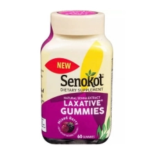 Senokot Senna Natural Laxative Gummies - Berry Flavor - 60 Count