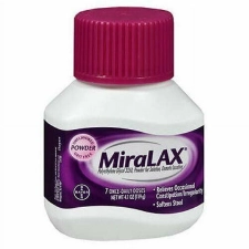 MiraLAX Laxative Powder Solution for Constipation, 2-Pack