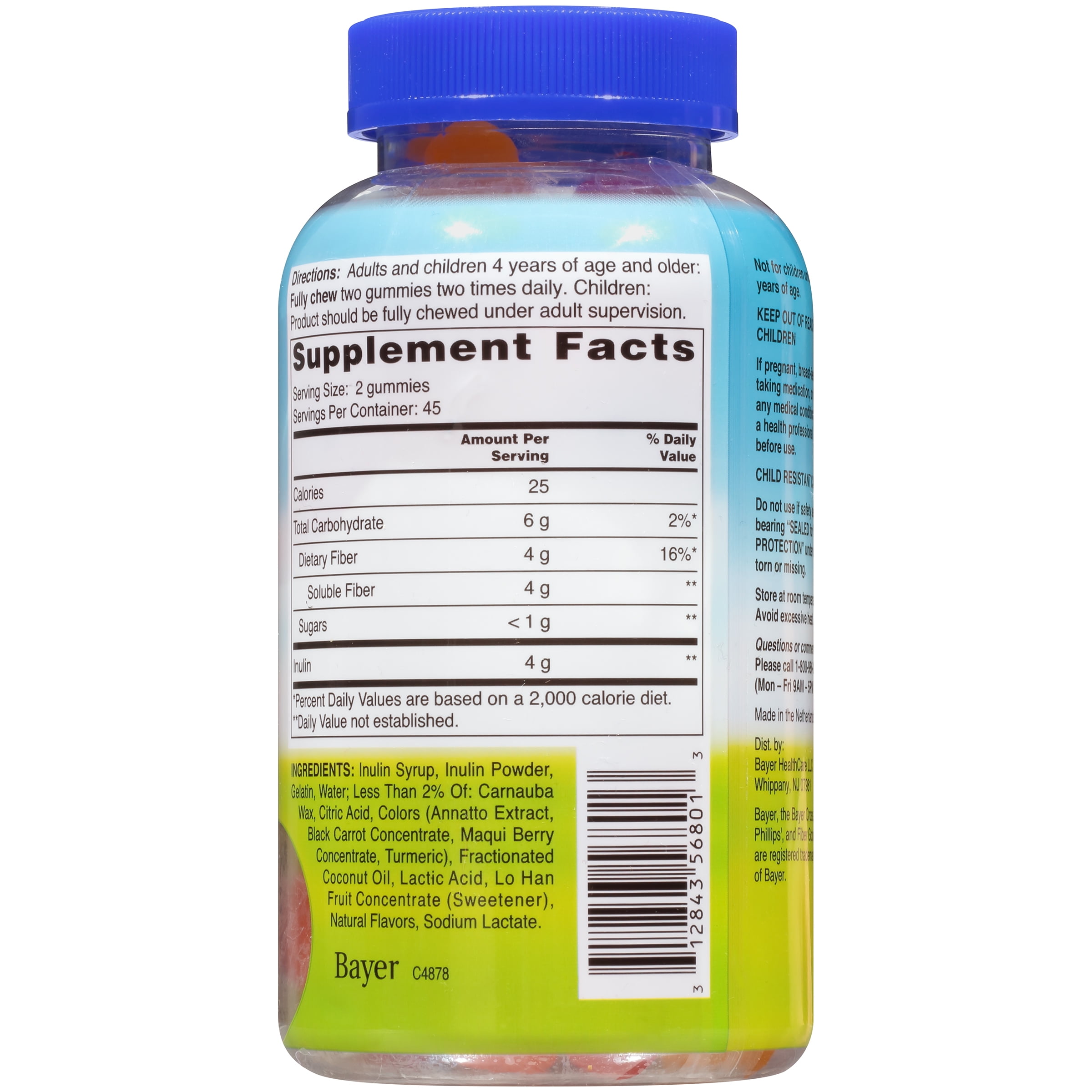 Phillips Fiber Good Gummies - 90 Count, Dietary Fiber Supplement