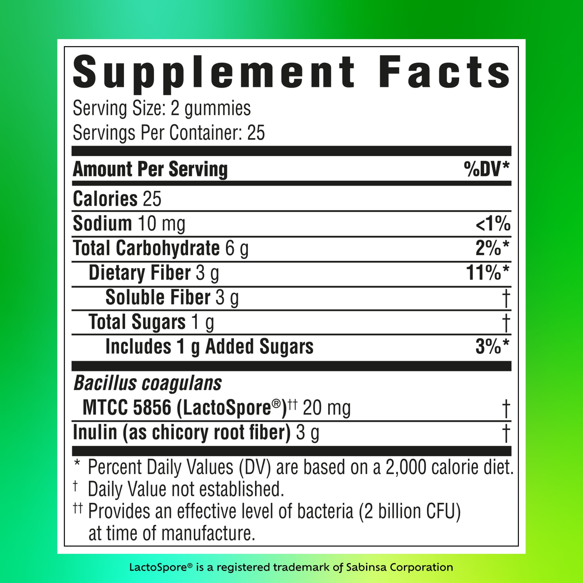 Benefiber Prebiotic Fiber Gummies with Probiotics - Digestive Health, Fruit Flavors - 50 Count"