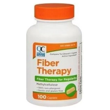 Quality Fiber Therapy Capsules 500mg (100 Count) for Regularity