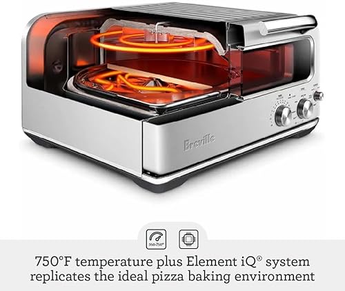Breville Smart Oven Pizzaiolo , Brushed Stainless Steel - Top Quality Pizza Oven