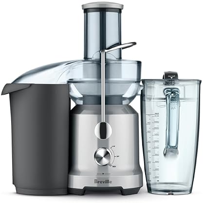 Breville Juice Fountain Cold, 70oz Silver - Best Juicer for Fresh Cold Pressed Juice