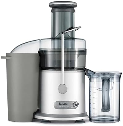 Breville JE98XL Silver Juice Fountain Plus - Top Juicer