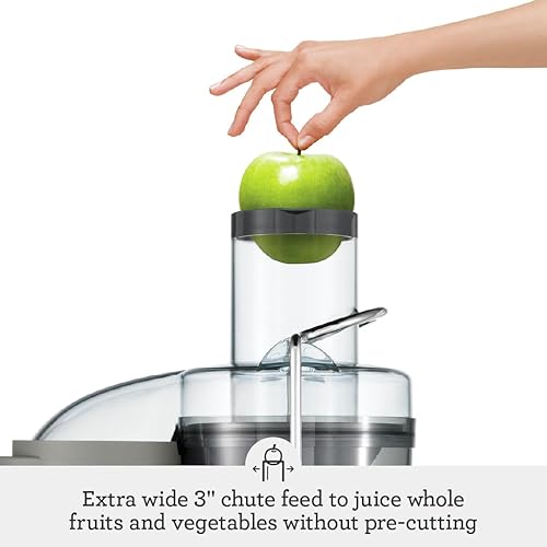 Breville JE98XL Silver Juice Fountain Plus - Top Juicer
