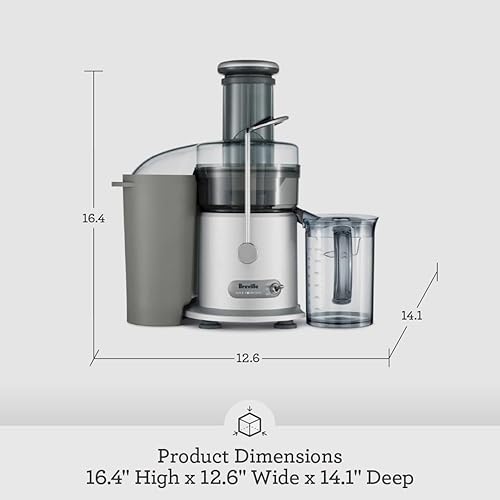 Breville JE98XL Silver Juice Fountain Plus - Top Juicer