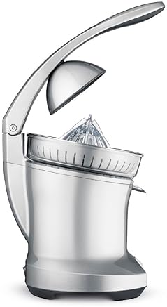 Breville BCP600SIL Citrus Press Juicer Machine in Silver, Motorized