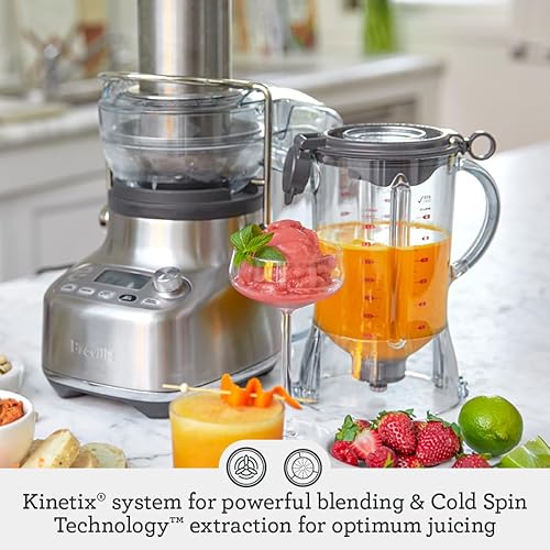 Breville 3X Bluicer Pro Blender Juicer BJB815BSS Stainless Steel
