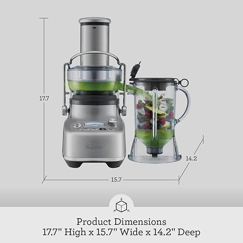 Breville 3X Bluicer Pro Blender Juicer BJB815BSS Stainless Steel