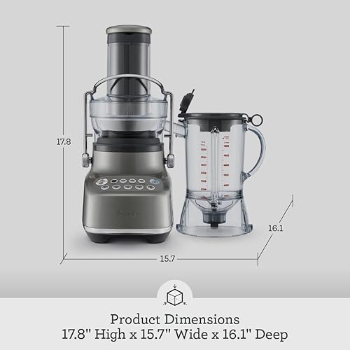 Breville 3X Bluicer Blender Juicer BJB615SHY Smoked Hickory