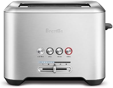 Breville Bit More 2-Slice Toaster BTA70XL, Stainless Steel