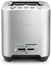 Breville Die-Cast Smart 2-Slice Toaster, Stainless Steel Finish