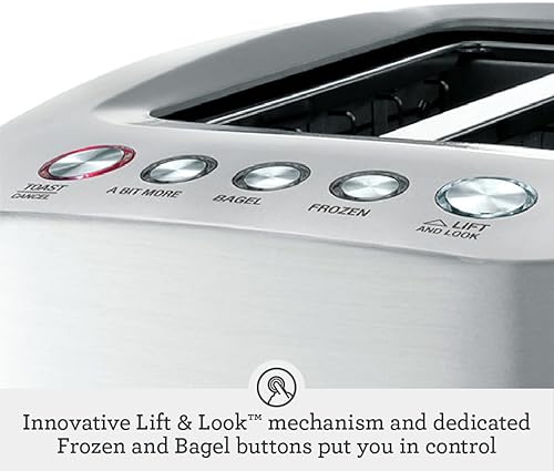 Breville Die-Cast Smart 2-Slice Toaster, Stainless Steel Finish