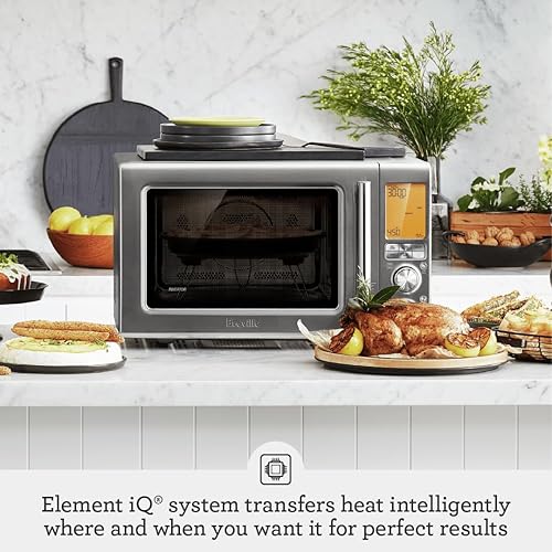 Breville Combi Wave 3-in-1 Microwave, Air Fryer, Convection Oven - Stainless Steel