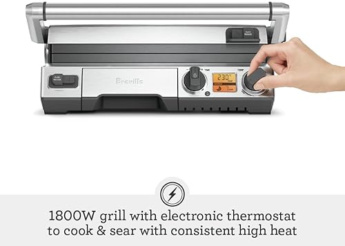 Breville Smart Grill Brushed Stainless Steel