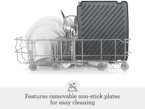 Breville Sear Press Grill - Brushed Stainless Steel Finish