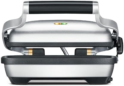 Breville Panini Press Electric Contact Grill, Brushed Stainless Steel - One Size