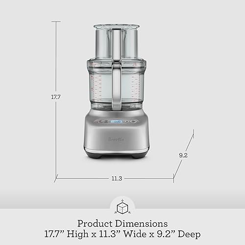 Breville BFP810 Sous Chef Food Processor, 16 Cup, Brushed Stainless Steel