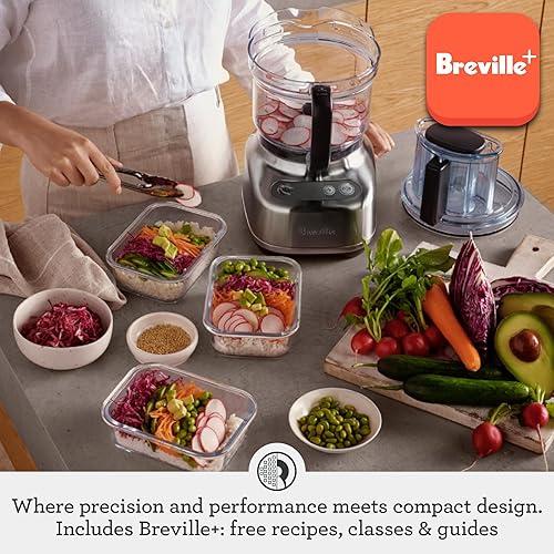 Breville BFP610 Sous Chef 9 Cup Food Processor in Brushed Stainless Steel - Small Size
