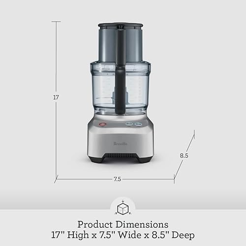 Breville BFP660SIL 12-Cup Food Processor in Silver - Sous Chef