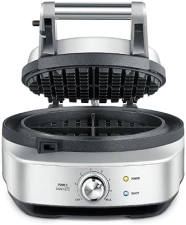 Breville No-Mess Waffle Maker BWM520XL, Stainless Steel Finish