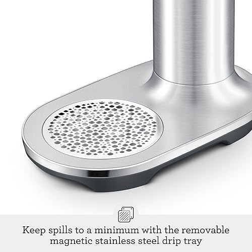 Breville InFizz Aqua Sparkling Water Maker, Stainless Steel