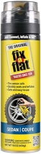 Fix-A-FLAT Emergency Flat Tire Repair and Inflator for Standard Tires, Eco-Friendly Formula, Universal Fit, 16 oz.