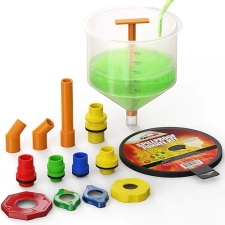 EPAuto Spill-Proof Radiator Coolant Funnel Kit