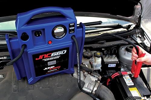 Clore Automotive Jump-N-Carry JNC660 1700 Peak Amp 12V Jump Starter in Blue