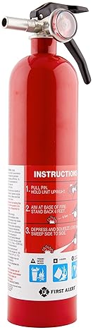 First Alert Standard Home Fire Extinguisher, Red, 2-Pack - Home1-2