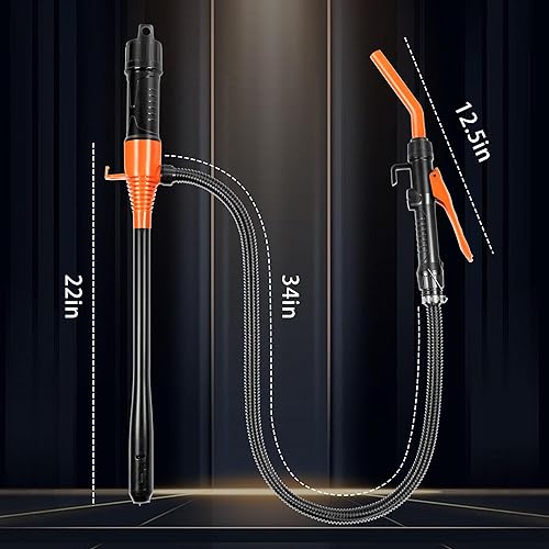Portable Battery-Powered Fuel Transfer Pump for Gasoline & Cars