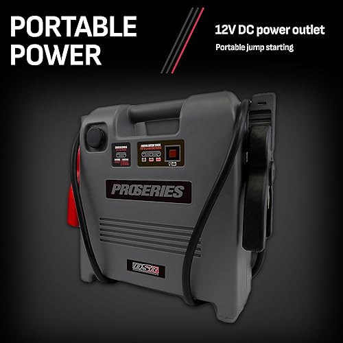 Schumacher Electric DSR ProSeries 12V 1800 Peak Amps Jump Starter for Gas & Diesel Engines
