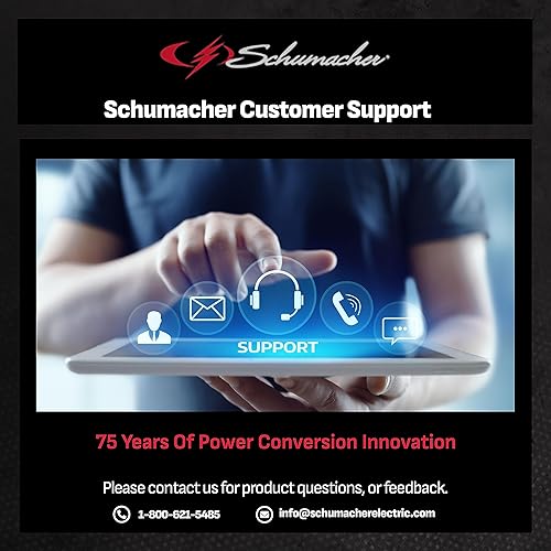 Schumacher Electric DSR ProSeries 12V 1800 Peak Amps Jump Starter for Gas & Diesel Engines