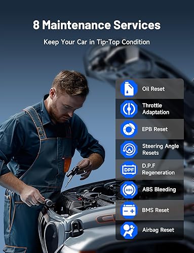 TopDON TopScan Lite OBD2 Scanner Bluetooth for iOS & Android, Bi-Directional Wireless Diagnostic Tool