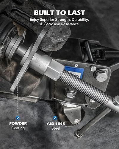 Orion Disc Brake Piston Caliper Compressor Tool Set for Brake Pad Replacement, Fits Most Autos