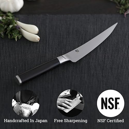 Shun Classic 6" Boning & Fillet Knife - Japanese VG-MAX Steel, Pakkawood Handle