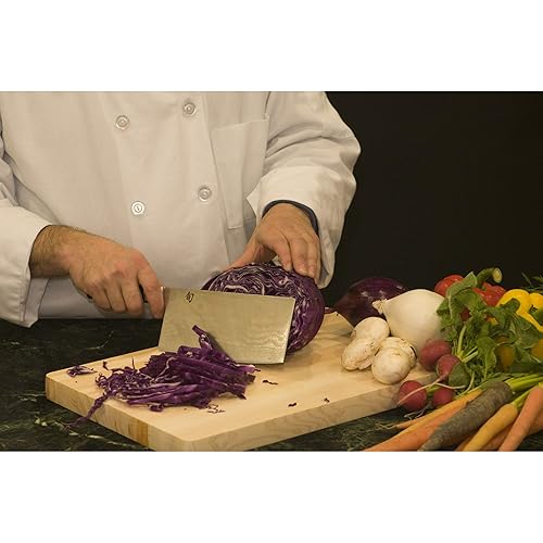 Shun Classic 7" Cleaver - Japanese Vegetable Knife with VG-MAX Core