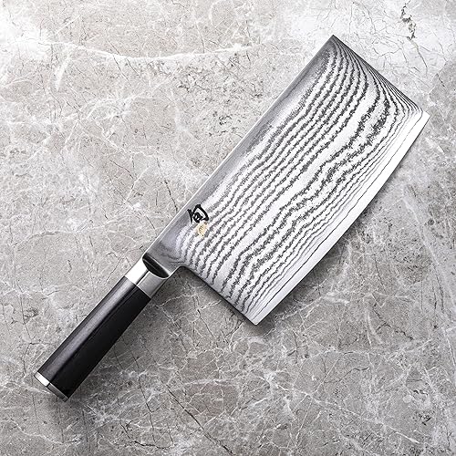 Shun Classic 7" Cleaver - Japanese Vegetable Knife with VG-MAX Core