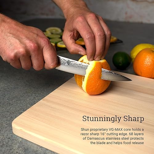 Shun Classic 6" Utility Knife - Handcrafted Japanese Kitchen Knife with VG-MAX Core