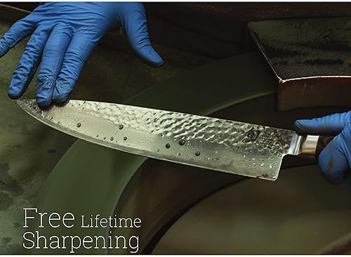Shun Classic Blonde 6" Utility Knife | Japanese VG-MAX Core | Damascus Steel | Pakkawood Handle | Precision for Chefs