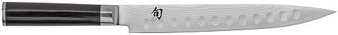 Shun Classic 9" Hollow Ground Slicing Knife - Japanese Meat Knife with VG-MAX Core