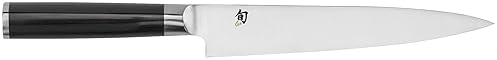 Shun Classic 7" Flexible Boning Knife - Japanese VG-MAX Core Damascus Steel - Pakkawood Handle - For Chefs