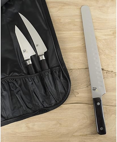 Shun Classic BBQ Knife Set with Damascus Stainless Steel, 4 Pieces