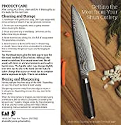Shun Classic 7-Piece Knife Set with Japanese Handcrafted Block, Pakkawood Handles