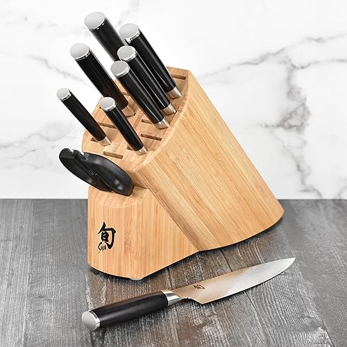 Shun Classic 10-Piece Knife Set with Block - Premium Quality