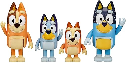 Bluey Mega Bundle with Home, BBQ Playset, and 4 Figures | Amazon Exclusive