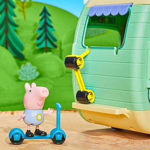 Hasbro Peppa Pig Caravan Playset with Figures & Accessories | Preschool Toy for Kids 3+ | Ideal Gift